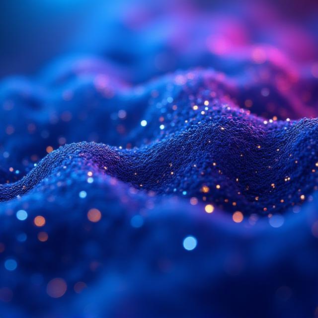 Abstrakt bilde av vevde tråder som symboliserer datasikkerhet